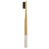 Picture of Avino Natural bamboo toothbrush (assorted) & wooden brush holder, Sustainable Alternative to Plastic Containers.