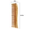 Picture of Avino Neem Wood Anti Hair Fall Regular BINA Curve Comb