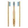 Picture of Avino plant-based bristles bamboo blue toohbrush, soft natural toothbrush for kids, PK-3