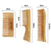 Picture of Avino 100% PURE NATURAL NEEM WOOD COMBS #HANDLE#BINA CURVE#POCKET#COMBO OF 3 COMBS