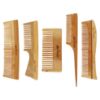 Picture of Avino organic pure neem wood combs pk of 5 different combs promotes hairgrowth, reduces hairfall 