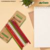 Picture of Avino Recycled Plantable Seed  colour paper Pencils  pk of 10 pencils