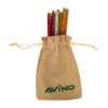 Picture of Avino Recycled Plantable Seed  colour paper Pencils  pk of 24 pencils