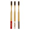 Picture of Avino round handle wooden toothbrushes with strong grip and eco-friendly in nature