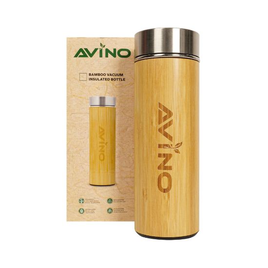 Picture of Avino Pure Stainless Steel Vacuum Insulated Wide-Mouth Simple and Modern Water Bottle 500ml