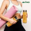 Picture of Avino pure organic wooden eco-friendly coffee tumbler & BIG bottle